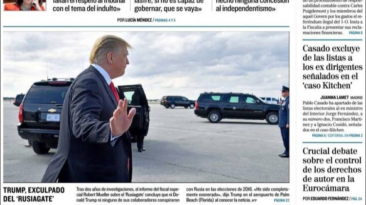 Más sondeos y el desenlace del Russiagate