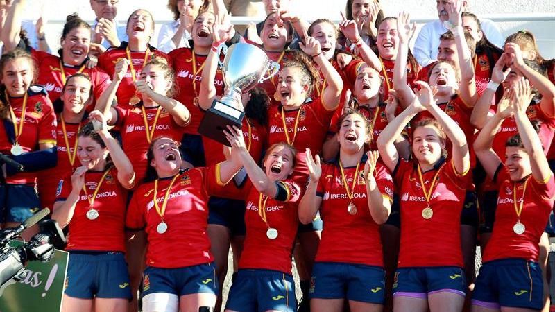 Europeo. Las 'Leonas' de España, históricas, se proclaman campeonas por séptima vez