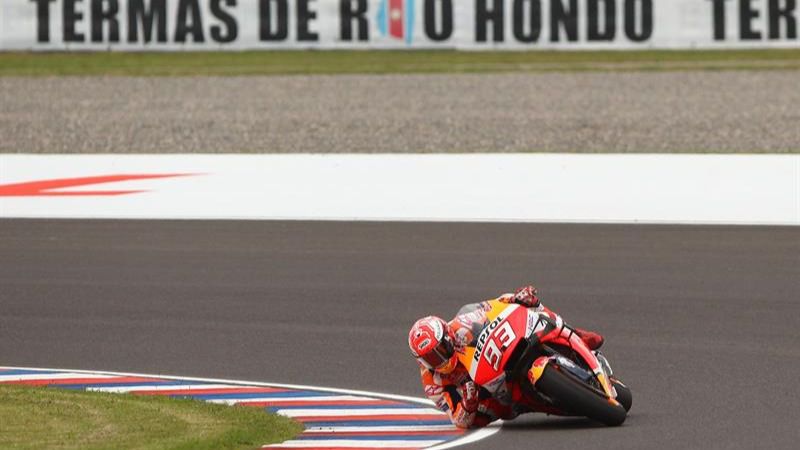 GP Argentina. Márquez cumple la promesa y lidera el triplete español