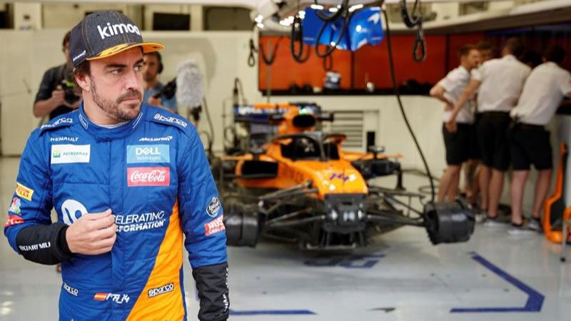 Fórmula Uno. Alonso se despide del McLaren: 