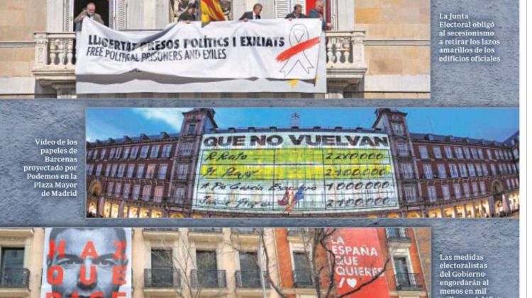 Las trampas se suceden en campaña