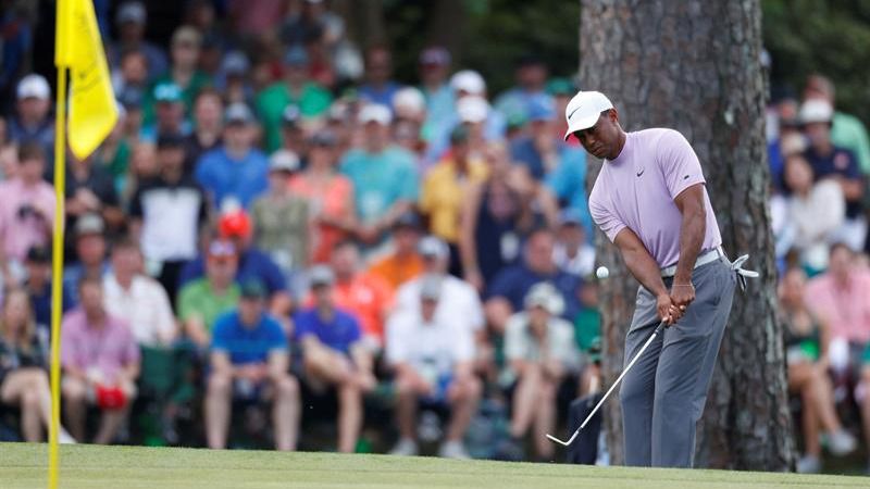 Masters de Augusta. Jon Rahm se aleja del mano a mano entre Molinari y Tiger Woods