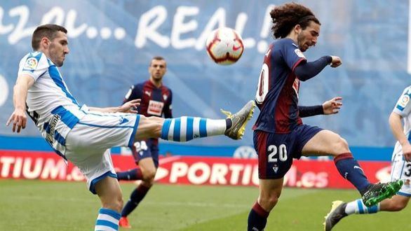 El empuje del Eibar no le vale más que para empatar ante la Real | 1-1