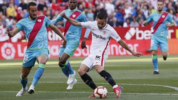 El Rayo se desploma ante el Sevilla y hacia Segunda | 5-0