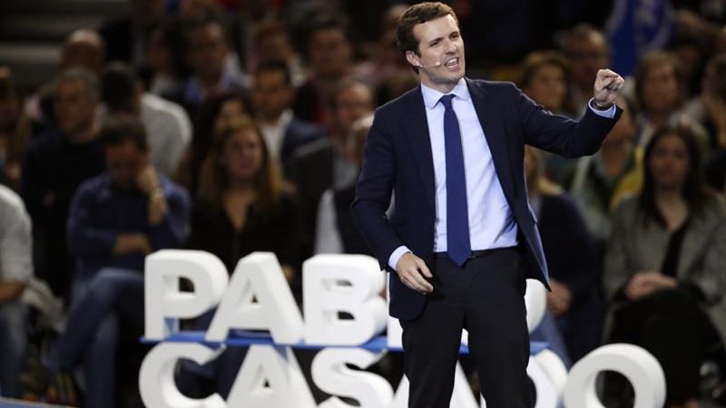 Casado llama a votar 