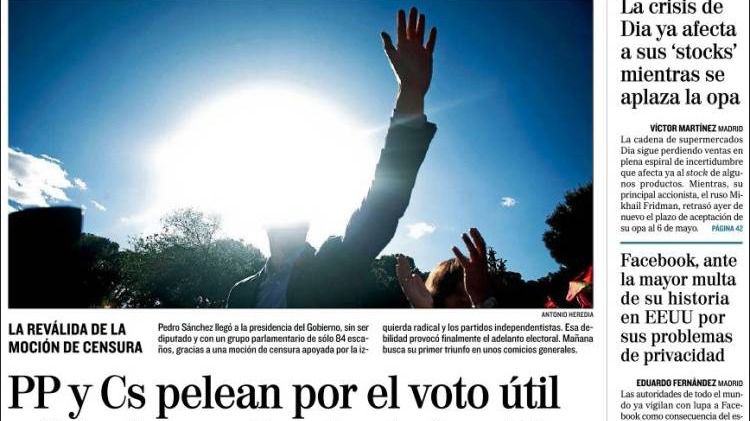 PP y Cs pelean por el voto útil