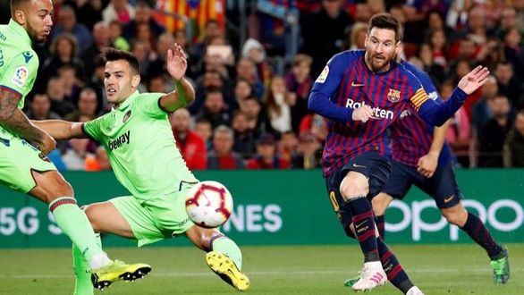 Messi y Ter Stegen deciden que el Barcelona sea campeón ante el Levante | 1-0