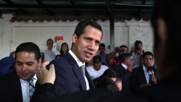 Guaidó asegura que la Asamblea Nacional aprobaría una intervención de EEUU