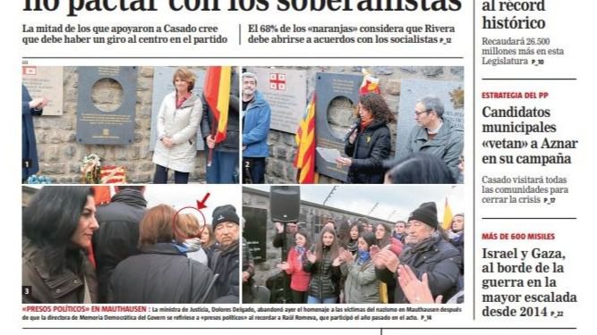 Bochorno en Mauthausen con los 'presos políticos'