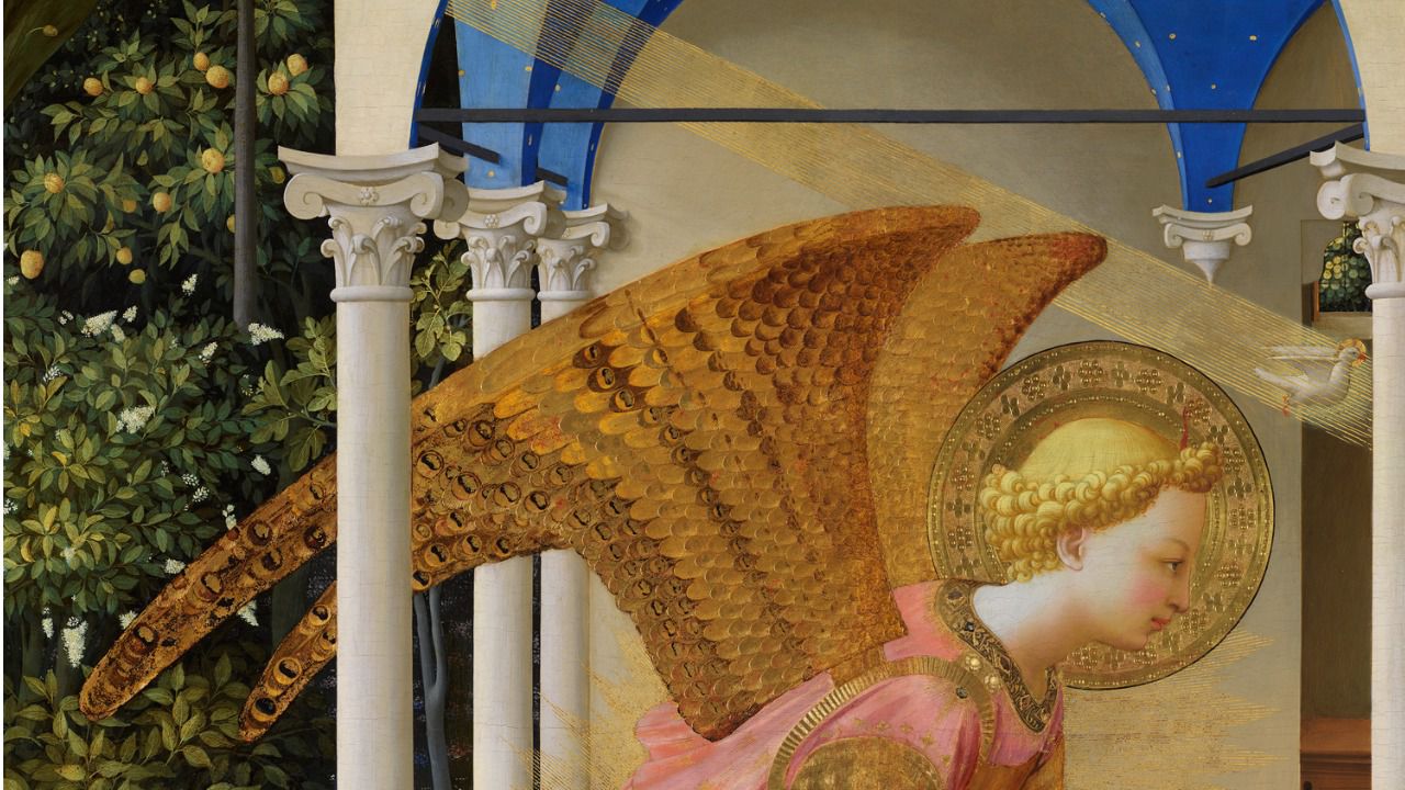 El Museo del Prado recupera la luminosidad original de La Anunciación de Fra Angelico