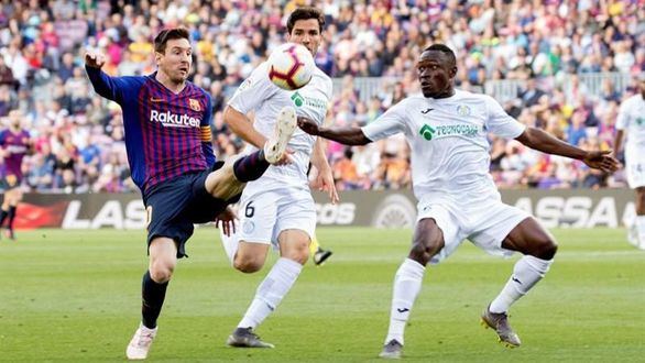 Messi saca al Barcelona de la resaca europea ante el Getafe | 2-0