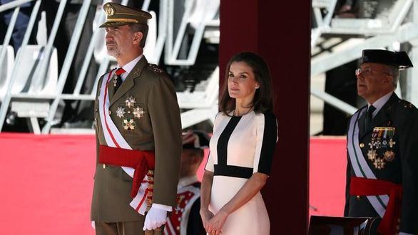 Los Reyes presiden el 175 aniversario de la Guardia Civil