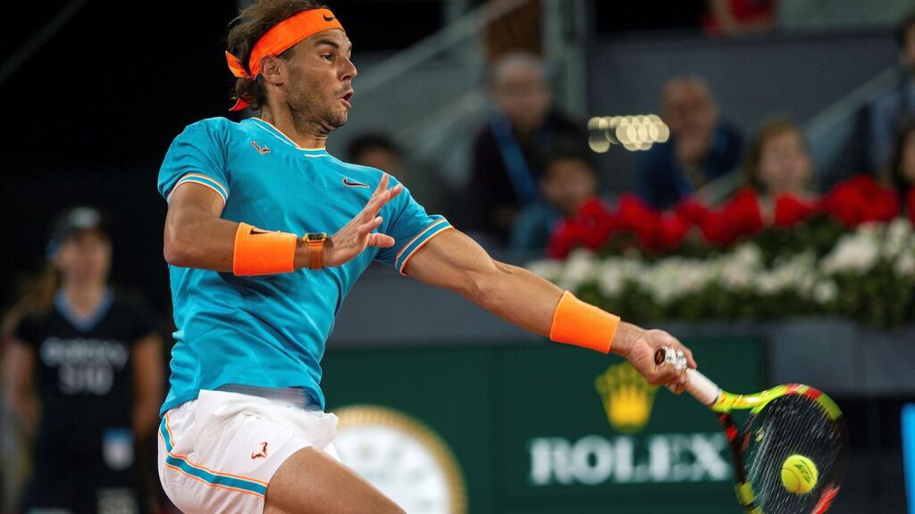 Masters Roma. Rafael Nadal supera el maratón pero Muguruza se lesiona