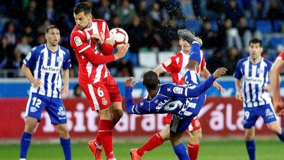 El Alavés firma el descenso del Girona en Mendizorroza | 2-1