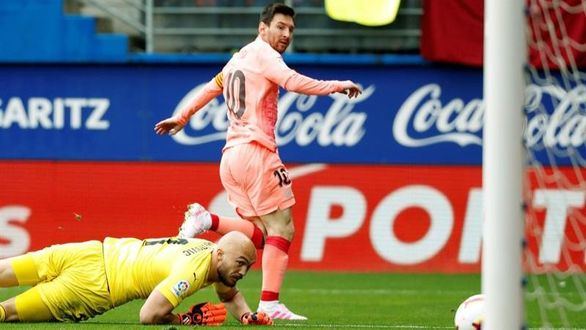 Messi decide que el Eibar y el Barcelona empaten para despedir el curso | 2-2