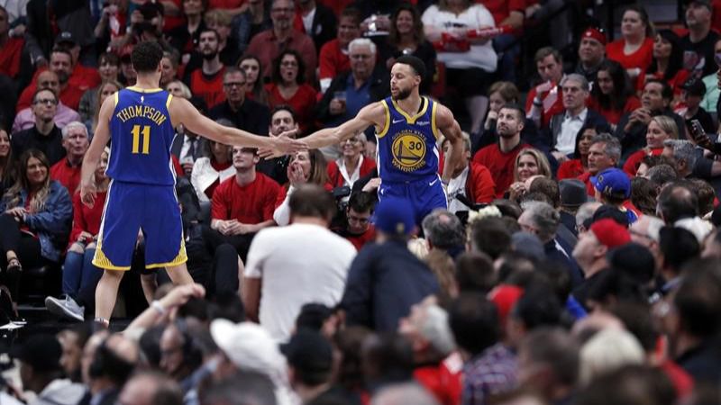 NBA Playoffs. Los Warriors menos concentrados llegan a sus quintas Finales seguidas