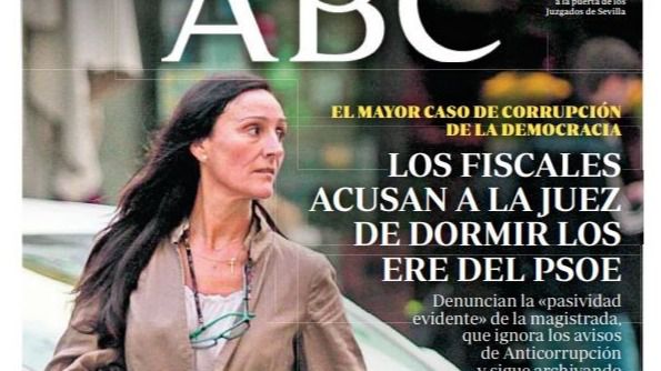 El caso de los ERE, detenido, denuncia ABC