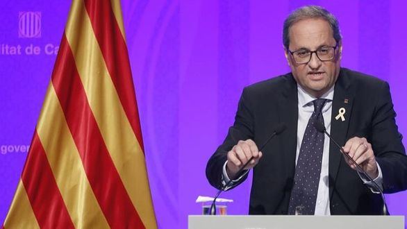 Torra anuncia una respuesta 