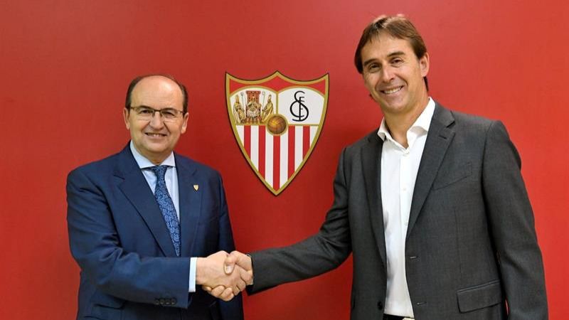 Julen Lopetegui, nuevo entrenador del Sevilla para las tres próximas temporadas