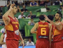 España debuta en su mundial con una solvente victoria ante Irán