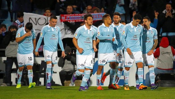 Nolito impulsa el sueño europeo del Celta |0-1