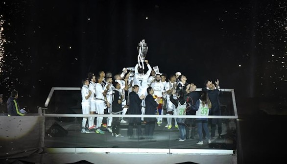 Apoteosis en el Bernabéu por la Undécima