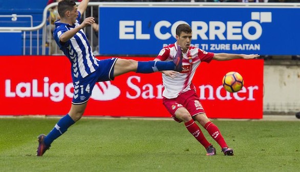 Gerard rescata al Espanyol en un partido gris en Mendizorroza | 0-1