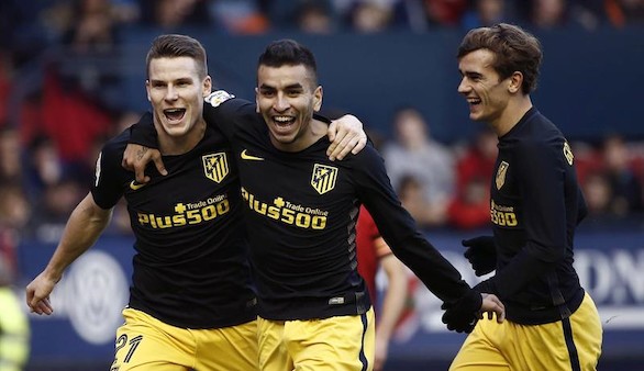 El Atlético no perdona a Osasuna y sonríe en Pamplona | 0-3