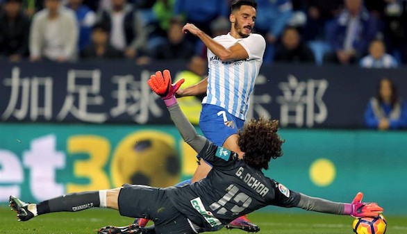 El Granada frena la buena racha del Málaga en La Rosaleda | 1-1