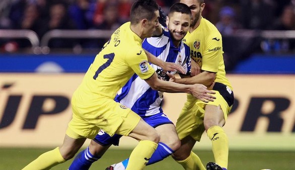 El Villarreal se conforma con empatar en Coruña | 0-0