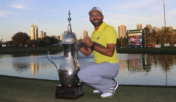 Sergio García vuelve a saborear el triunfo en Dubai