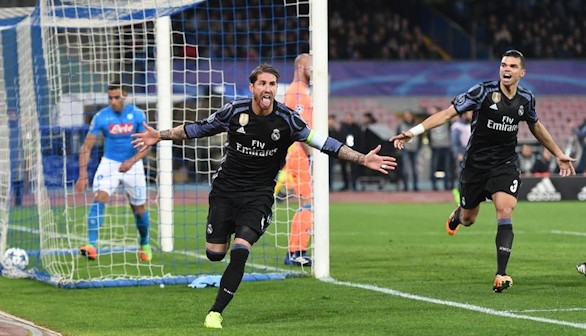 El Real Madrid sobrevive al Nápoles y a sí mismo para llegar a cuartos | 1-3