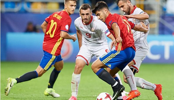 Europeo Sub-21. Tres golazos de Asensio lanzan el debut de España | 5-0