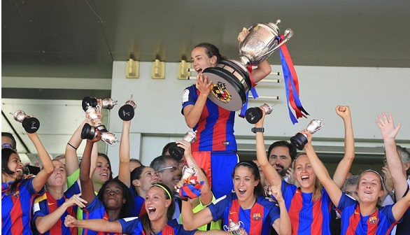 Copa de la Reina. El Barcelona arrolla al Atlético y es campeón | 4-1
