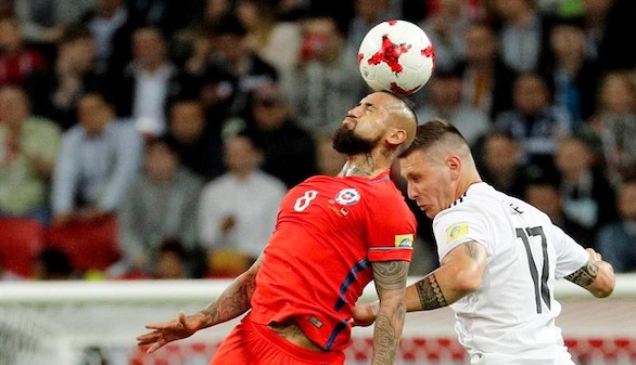 Copa Confederaciones. Chile arrodilla pero no gana a la cantera de Alemania | 1-1