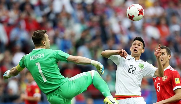 Copa Confederaciones. México remonta a Rusia, la elimina y es semifinalista | 2-1
