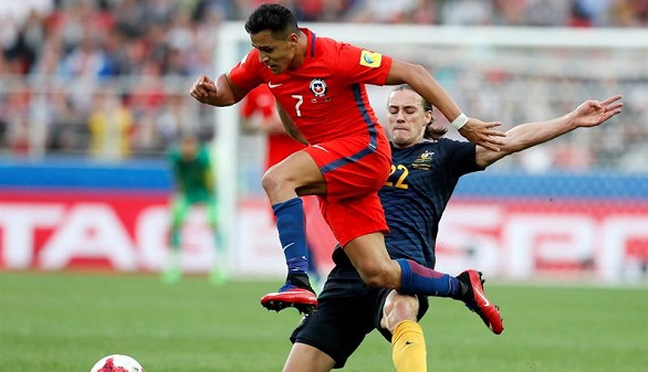 Copa Confederaciones. Chile tropieza ante Australia y jugará contra Portugal | 1-1