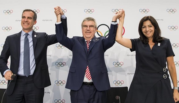 El COI elige a París y Los Ángeles como sedes de los JJ.OO. y 