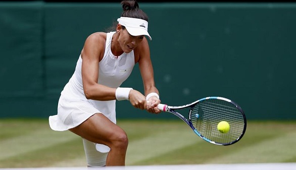 Wimbledon. Muguruza arrasa a Rybarikova y es finalista | 6-1 y 6-1