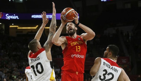 Marc Gasol domina a Schröder y a Alemania y España, en semis | 72-84