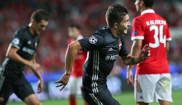 El CSKA de Moscú deja sin habla al Benfica | 1-2