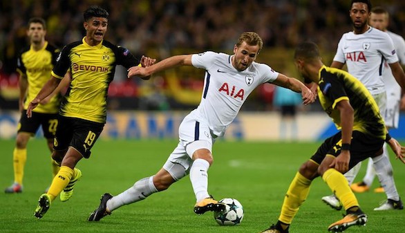 El Tottenham golpea al Dortmund y avisa al Madrid | 3-1
