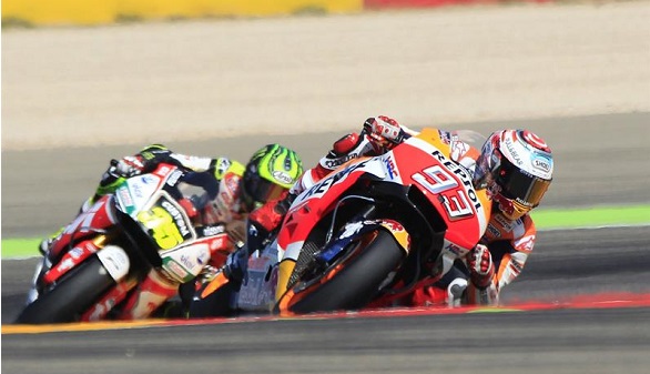 GP de Aragón. Márquez domina y se escapa en el Mundial