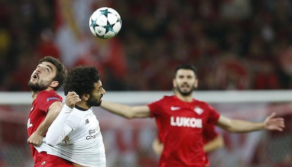 El Liverpool perdona al Spartak y se complica | 1-1