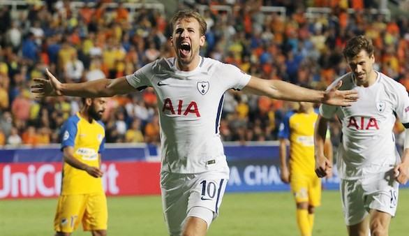 Kane eleva, ante el APOEL, las opciones del Tottenham | 0-3