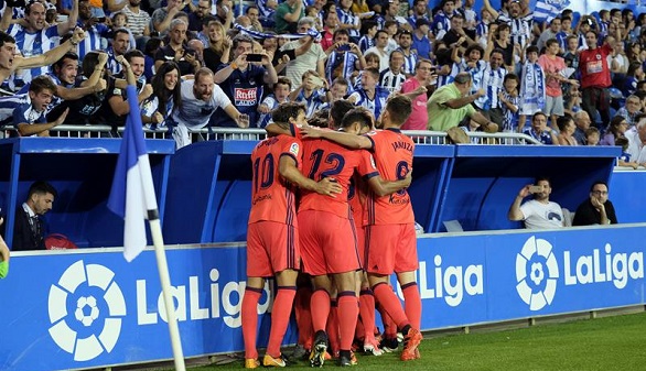 La Real Sociedad se impulsa sobre las dudas del Alavés | 0-2