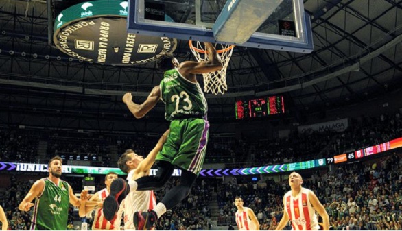 Euroliga. Unicaja sigue ganando, esta vez a Estrella Roja | 79-65