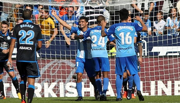 Borja Bastón salva al Málaga y a Míchel frente al Deportivo | 3-2