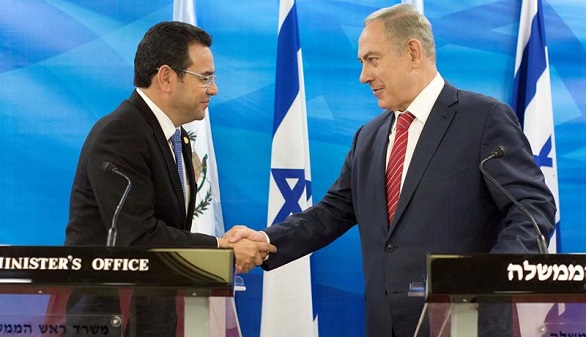 Guatemala se alinea con EEUU y reconoce a Jerusalén como capital de Israel