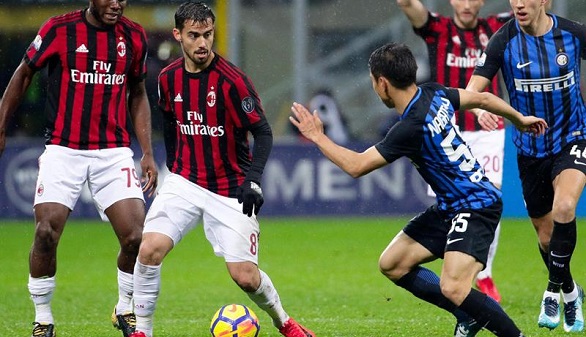 Suso guía al Milan para batitr al Inter en la prórroga y llegar a las semis de la Copa | 1-0